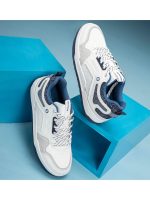 Redtape Casual Sneaker for Men। White And Blue Edition
