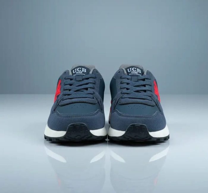 Benetton Suede Lifestyle Sneakers | Navy Edition - Image 3