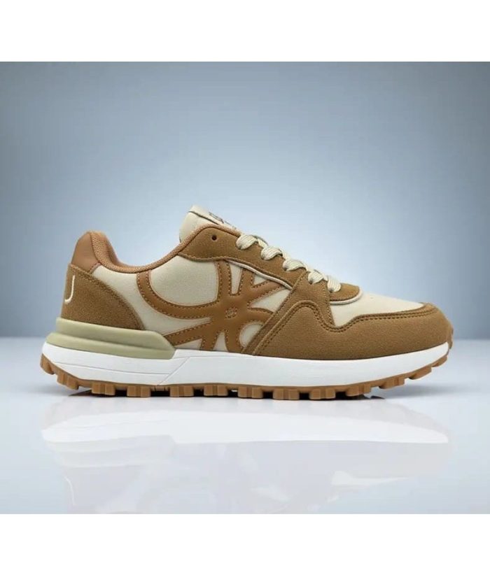 Benetton Suede Lifestyle Sneakers | Brown Edition - Image 2