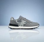 Benetton Suede Lifestyle Sneakers | Grey Edition - Image 2