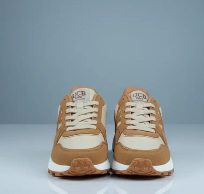 Benetton Suede Lifestyle Sneakers | Brown Edition - Image 3