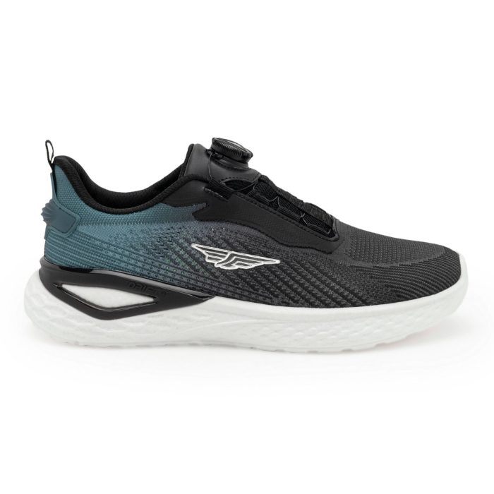 Redtape Dial Lace Sport’s Sneakers | Black White Edition - Image 3