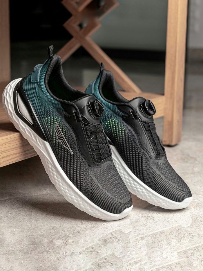 1000025349 Redtape Dial Lace Sport’s Sneakers | Black White Edition - Image 1