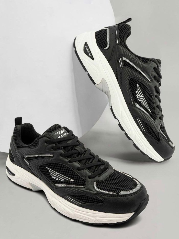 🔥 Redtape Athleisure Sneakers For Women | Black-White Edition 🔥 - Image 1