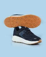 🖤 Finelook Running Athleisure Sports Shoes – Navy Edition 👟For Men - Image 2