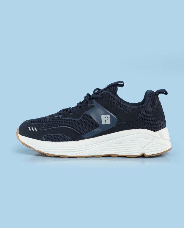 🖤 Finelook Running Athleisure Sports Shoes – Navy Edition 👟For Men - Image 3