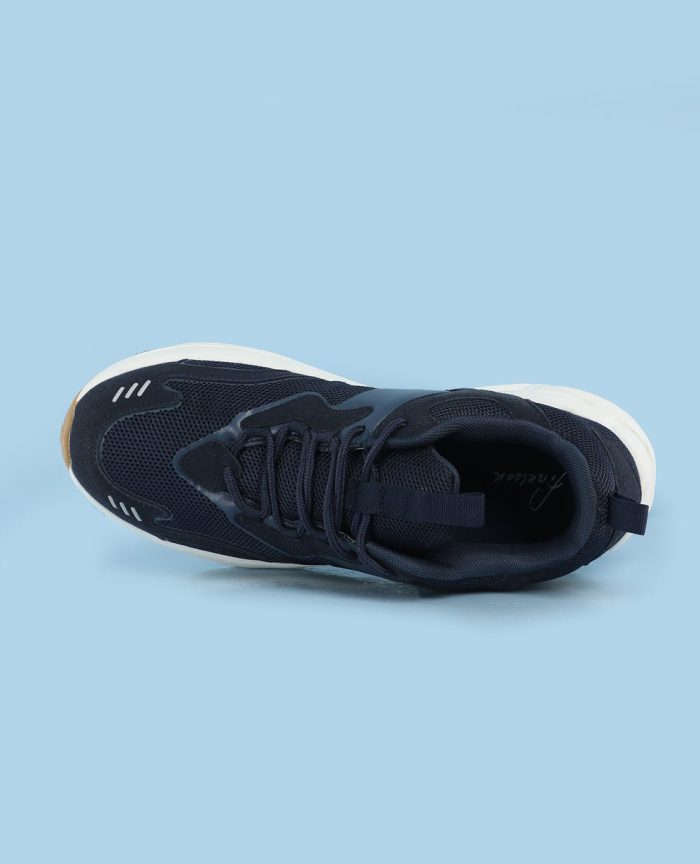 🖤 Finelook Running Athleisure Sports Shoes – Navy Edition 👟For Men - Image 6