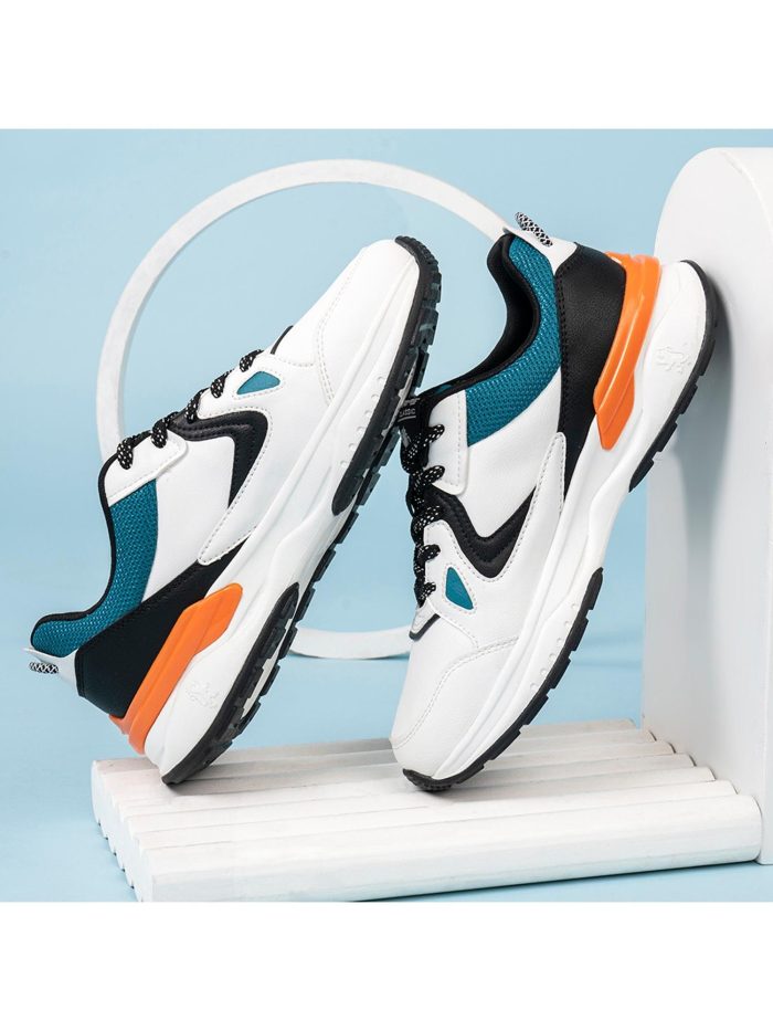 🔥 Red Tape Premium Sports Sneakers – White/Teal Edition 🔥 - Image 1