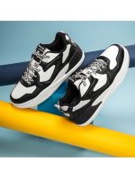 Redtape Black & White Classic Sneakers For Men - Image 2