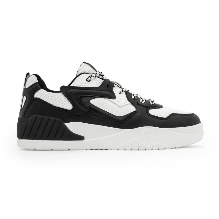 Redtape Black & White Classic Sneakers For Men - Image 4
