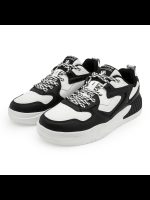 Redtape Black & White Classic Sneakers For Men