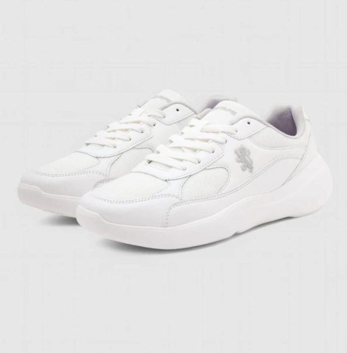 Dragon White Light Sports Shoe - Image 3