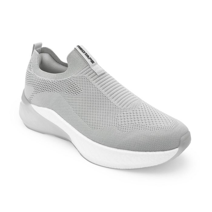 Redtape ETPU Men’s Walking Slip-On Shoes for Extra Comfort | White-Edition - Image 4