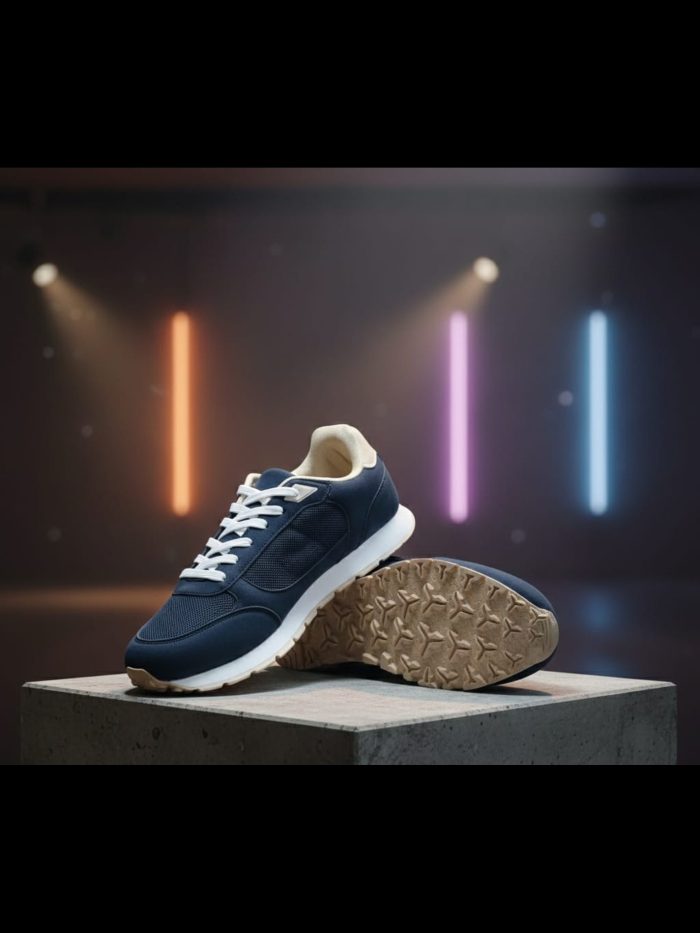 Premium Comfort Casual Sneakers for Everyday Wear(Esmara converse Navy) - Image 1