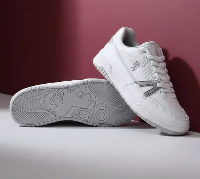 lowcut Grey Sneakers - Image 2