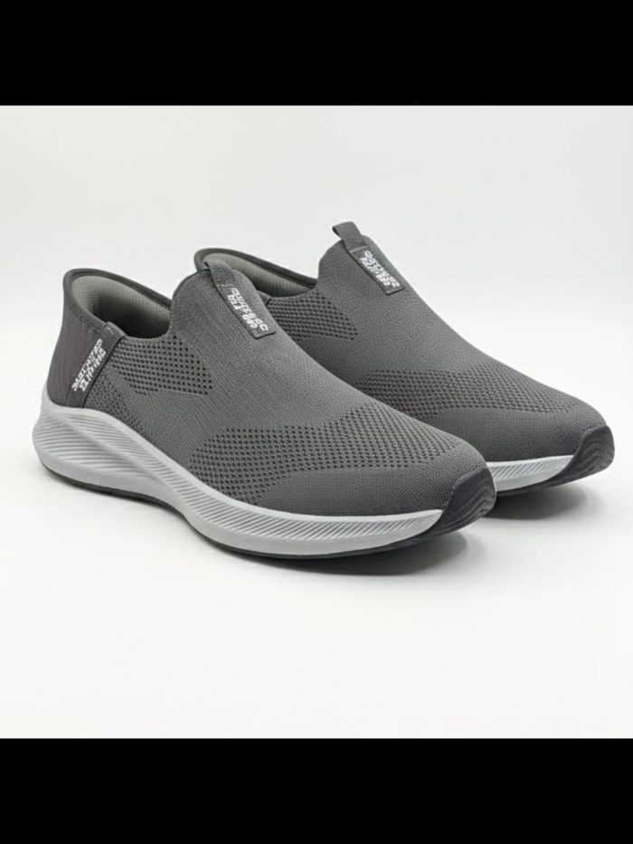 1771174815-untitled-design-(5) Skechers Mens Slip-On Shoe Dark Grey Edition - Image 1