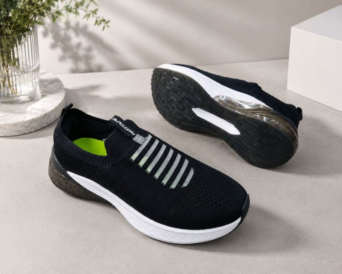 REDTAPE SLIP-INS” 𝐒𝐧𝐞𝐚𝐤𝐞𝐫 ( JET BLACK STRIPE) - Image 2