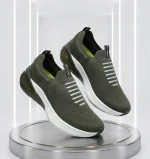 REDTAPE SLIP-INS” 𝐒𝐧𝐞𝐚𝐤𝐞𝐫 (PURE OLIVE STRIPE) - Image 2