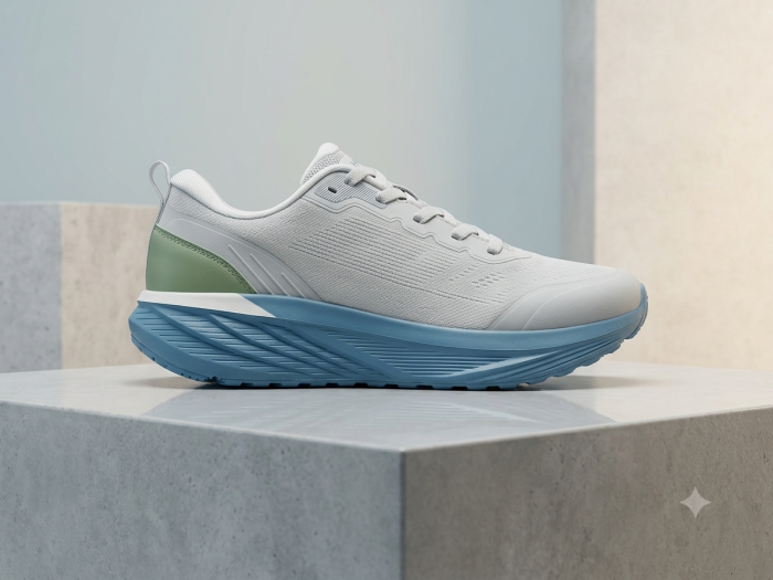 🖤 Redtape Running Athleisure Sports Shoes – Blue And Silver  Edition - Image 2