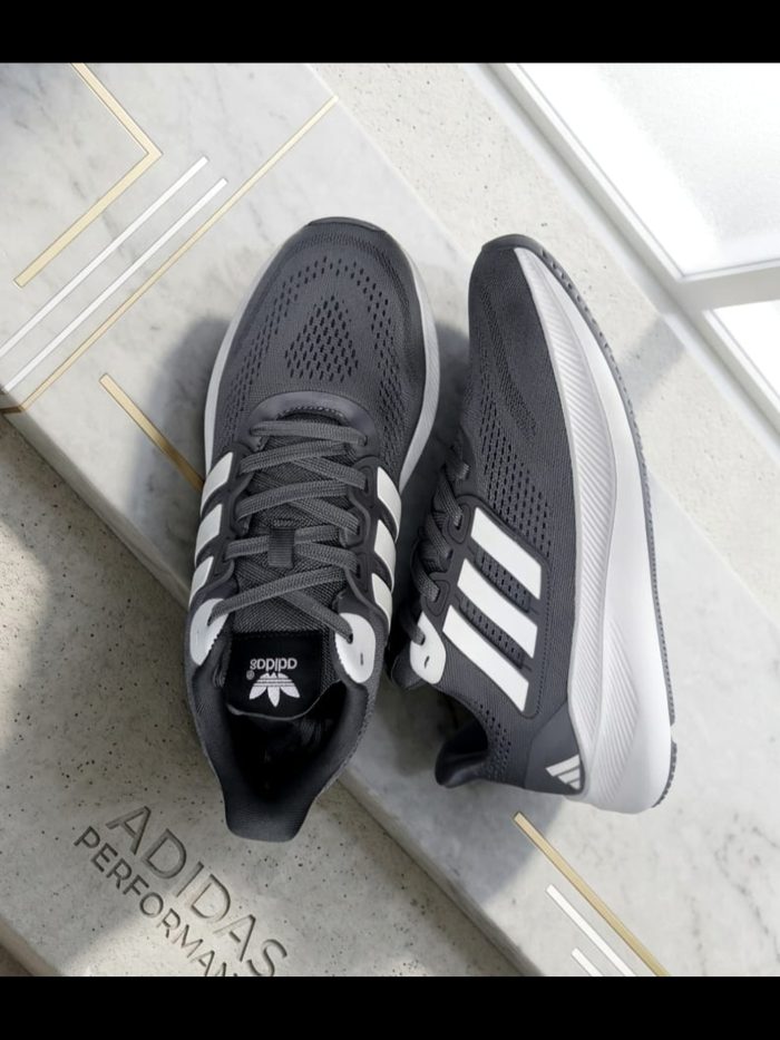 -08-13 at 7.53.21 PM Adidas Pureboost 23 – Grey/White - Image 1