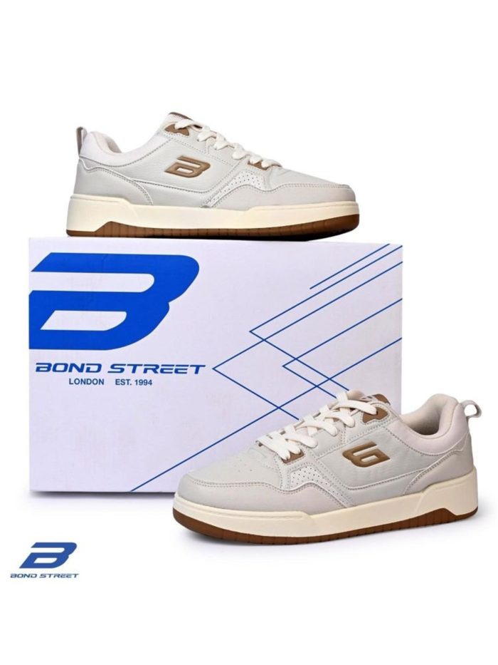 1911 Redtape Bond Street Casual Sneakers | Beige-Edition - Image 1