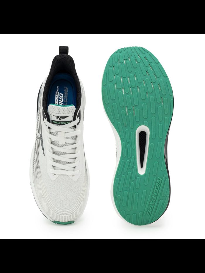 5_1a1006c8-3c79-4061-a86f-2bf9d3a08595 Athleisure Jacquard Mesh Sneakers for Men in Grey and Black - Image 1