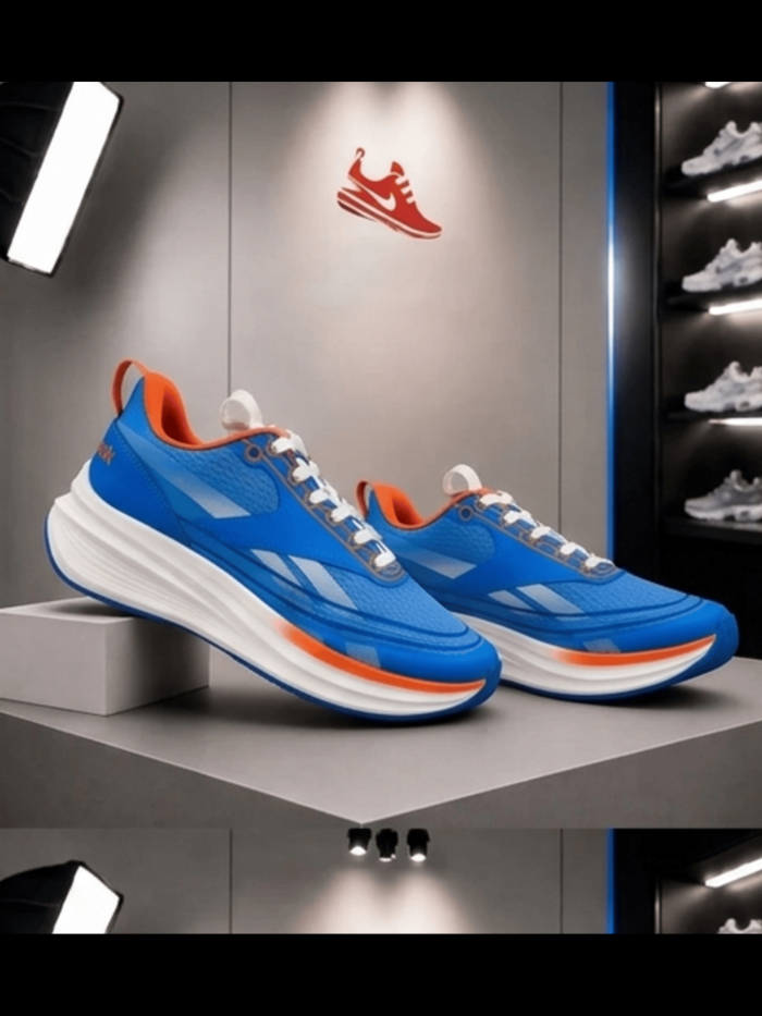 Reebook Orginal Running Shoes For Man -Blue - Image 1