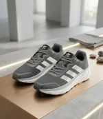 Adidas Adistar 3 Running Shoes – Grey/White - Image 2