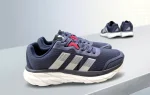 Adidas Adistar 3 Running Shoes – Navy Blue/Silver - Image 4